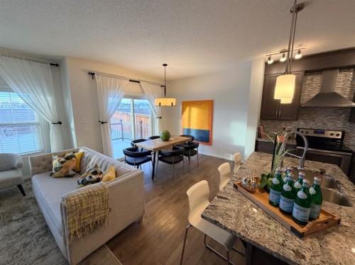 188 Walden Parade Se, Calgary, AB - Indoor Photo Showing Living Room