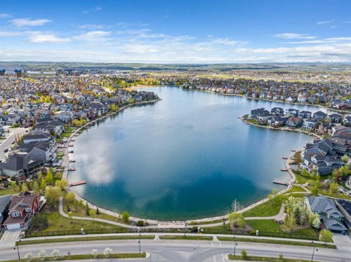 32 Auburn Bay Boulevard Se, Calgary, AB - Outdoor With Body Of Water With View