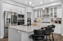 66 Belmont Manor Sw, Calgary, AB  - Indoor Photo Showing Kitchen With Stainless Steel Kitchen With Upgraded Kitchen 