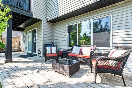 521 Westmount Close, Okotoks, AB - Outdoor With Deck Patio Veranda With Exterior