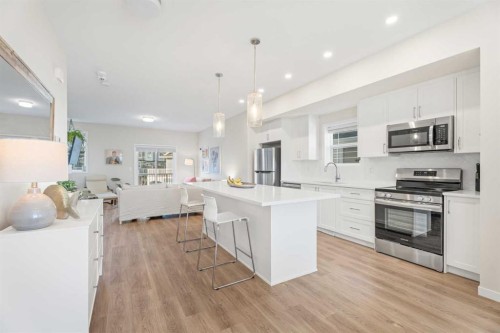 160 Copperleaf Way Se, Calgary, AB - Indoor Photo Showing Kitchen With Upgraded Kitchen