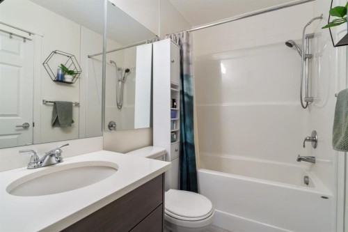2109-298 Sage Meadows Park Nw, Calgary, AB - Indoor Photo Showing Bathroom