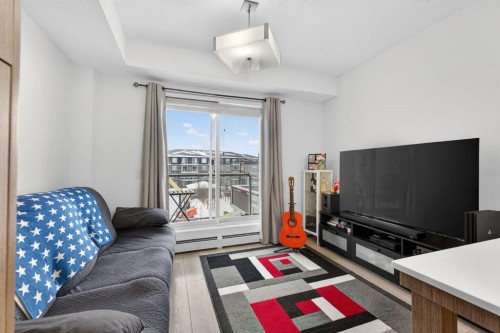 2311-76 Cornerstone Passage Ne, Calgary, AB - Indoor Photo Showing Living Room
