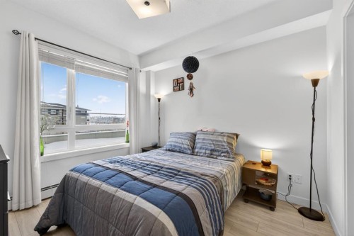 2311-76 Cornerstone Passage Ne, Calgary, AB - Indoor Photo Showing Bedroom