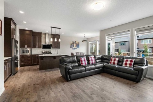 175 Howse Rise Ne, Calgary, AB - Indoor Photo Showing Living Room