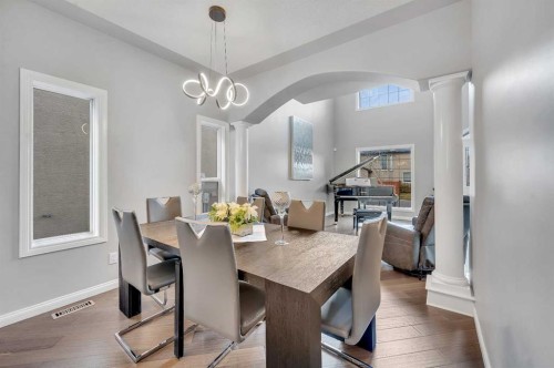 1081 Panorama Hills Landing Nw, Calgary, AB - Indoor Photo Showing Dining Room