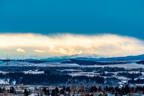 203 Sunset Circle, Cochrane, AB - Outdoor With View