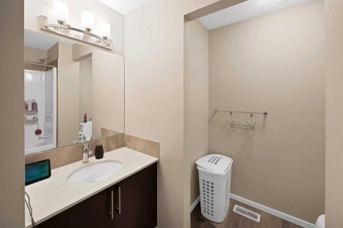 203-350 Redstone Ne, Calgary, AB - Indoor Photo Showing Bathroom