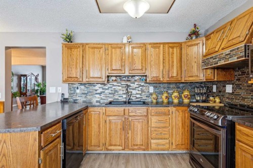 16 Bedwood Rise Ne, Calgary, AB - Indoor Photo Showing Kitchen With Double Sink