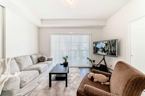 4301-215 Legacy Boulevard Se, Calgary, AB - Indoor Photo Showing Living Room