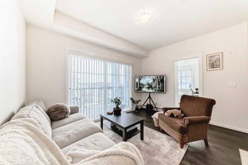 4301-215 Legacy Boulevard Se, Calgary, AB - Indoor Photo Showing Living Room