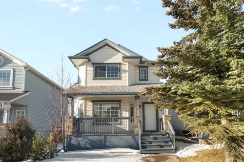 154 Arbour Crest Circle Nw, Calgary, AB - Outdoor With Deck Patio Veranda With Facade