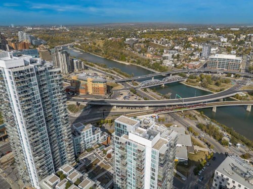 1802-519 Riverfront Avenue Se, Calgary, AB - Outdoor With View