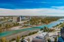1802-519 Riverfront Avenue Se, Calgary, AB  - Outdoor With Body Of Water With View 