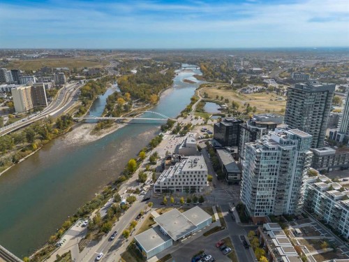 1802-519 Riverfront Avenue Se, Calgary, AB - Outdoor With View