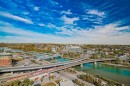 1802-519 Riverfront Avenue Se, Calgary, AB  - Outdoor With View 