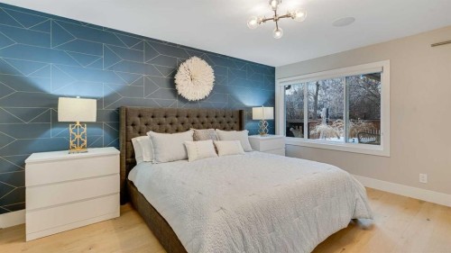 13008 Bonaventure Drive Se, Calgary, AB - Indoor Photo Showing Bedroom