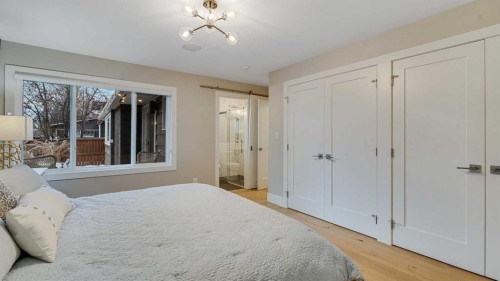 13008 Bonaventure Drive Se, Calgary, AB - Indoor Photo Showing Bedroom