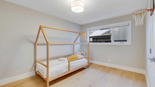 13008 Bonaventure Drive Se, Calgary, AB - Indoor Photo Showing Bedroom