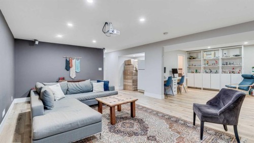 13008 Bonaventure Drive Se, Calgary, AB - Indoor Photo Showing Living Room