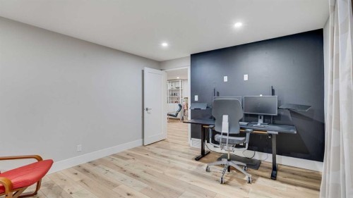 13008 Bonaventure Drive Se, Calgary, AB - Indoor Photo Showing Office