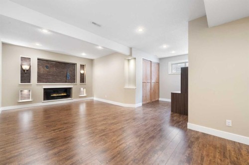 220 Walden Heights Se, Calgary, AB - Indoor With Fireplace