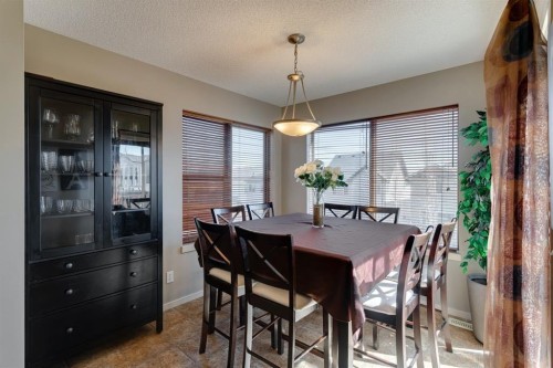 48 Sage Valley Drive Nw, Calgary, AB - Indoor Photo Showing Dining Room