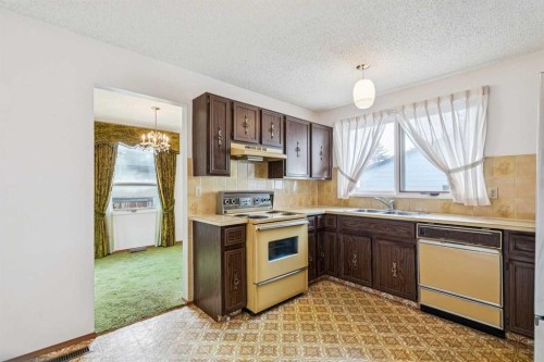 272 Thames Close Nw, Calgary, AB - Indoor Photo Showing Kitchen With Double Sink