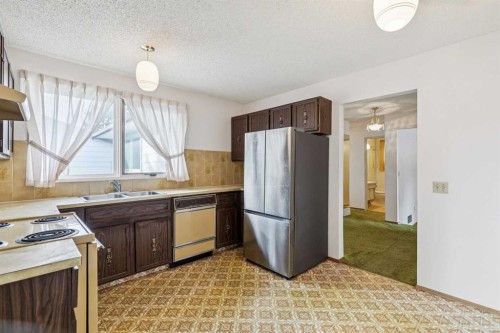 272 Thames Close Nw, Calgary, AB - Indoor Photo Showing Kitchen With Double Sink