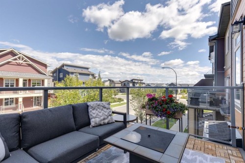 19 Sage Bluff Gate Nw, Calgary, AB - Outdoor With Balcony