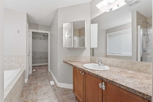 32 Evanscove Heights Nw, Calgary, AB - Indoor Photo Showing Bathroom