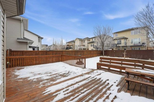 32 Evanscove Heights Nw, Calgary, AB - Outdoor With Deck Patio Veranda With Exterior
