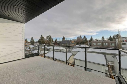1739 48 Avenue Sw, Calgary, AB - Outdoor With Balcony With Exterior