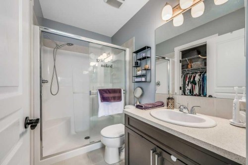 140 Cranford Walk Se, Calgary, AB - Indoor Photo Showing Bathroom