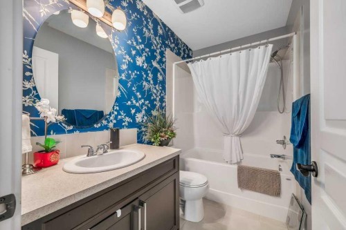 140 Cranford Walk Se, Calgary, AB - Indoor Photo Showing Bathroom