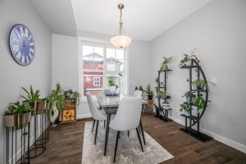 140 Cranford Walk Se, Calgary, AB - Indoor Photo Showing Dining Room