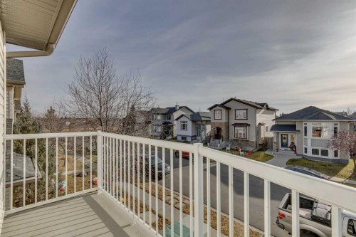 228 Luxstone Place Sw, Airdrie, AB - Outdoor With Balcony