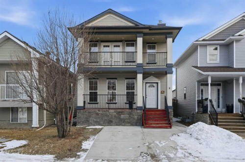 8 Taralake Way Ne, Calgary, AB - Outdoor With Balcony With Facade