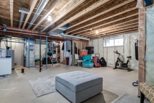 82 Cranwell Common Se, Calgary, AB - Indoor Photo Showing Basement