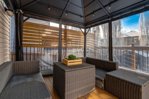 82 Cranwell Common Se, Calgary, AB - Outdoor With Deck Patio Veranda With Exterior