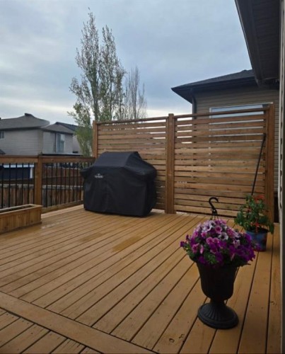 82 Cranwell Common Se, Calgary, AB - Outdoor With Deck Patio Veranda With Exterior