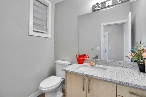 14 Belvedere Common Se, Calgary, AB - Indoor Photo Showing Bathroom