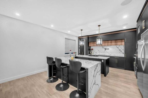 95 Saddlepeace Way Ne, Calgary, AB - Indoor Photo Showing Kitchen With Upgraded Kitchen
