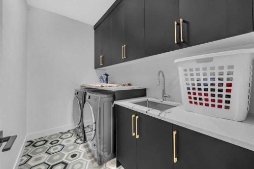 95 Saddlepeace Way Ne, Calgary, AB - Indoor Photo Showing Laundry Room
