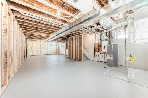 155 Sawgrass Gate Nw, Airdrie, AB - Indoor Photo Showing Basement