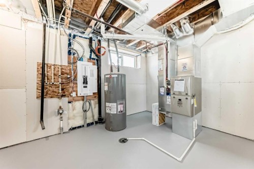 155 Sawgrass Gate Nw, Airdrie, AB - Indoor Photo Showing Basement