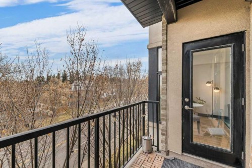 306-2307 14 Street Sw, Calgary, AB - Outdoor With Balcony With Exterior