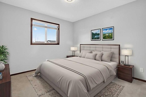 4358 Elgin Avenue Se, Calgary, AB - Indoor Photo Showing Bedroom