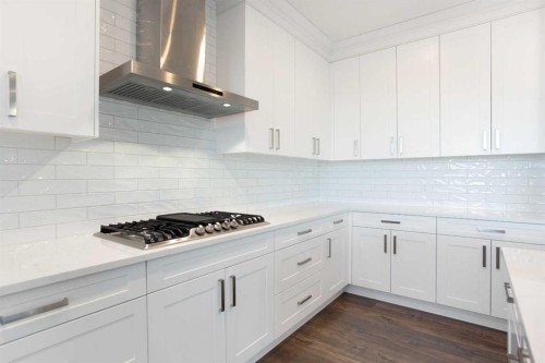 74 Cimarron Estates Drive, Okotoks, AB - Indoor Photo Showing Kitchen With Upgraded Kitchen