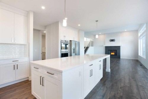 74 Cimarron Estates Drive, Okotoks, AB - Indoor Photo Showing Kitchen With Upgraded Kitchen